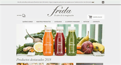 Desktop Screenshot of frida-alimentaria.com